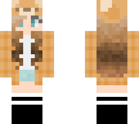 foxxie girl with overknee socks