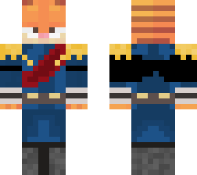 garfield in napoleon suit