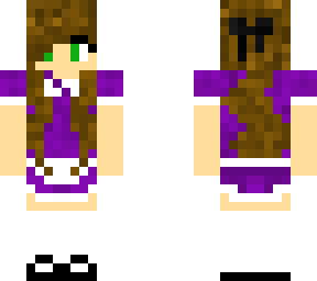 girl in maid dress (purple)