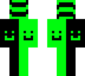 green and black
