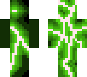 green lightning