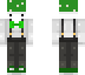 green mushroom man