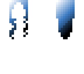 hair base (blue and black)