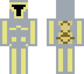 low tech gold and silver armor