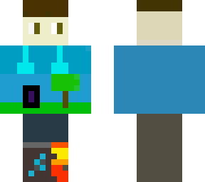 minecraft scenery jacket