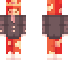 mooshroom in a suit with a tiara