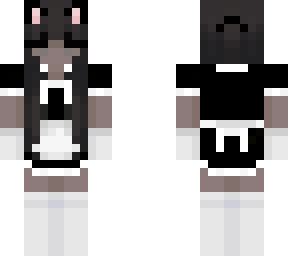my canon uniform in maid long hair