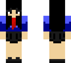 my oc in a school uniform
