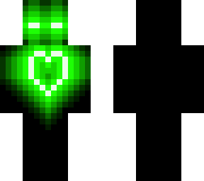 neon green heart