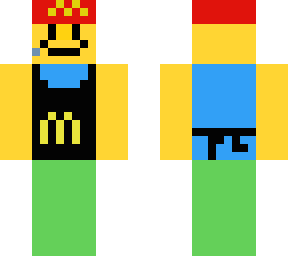 noob as a mcdonalds worker