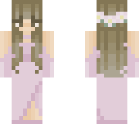 pinky weddingdress