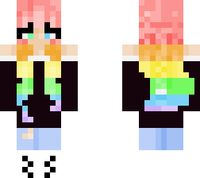 rainbow elf girl