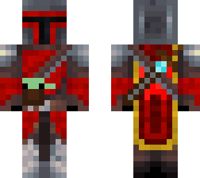 red mando grogu sword