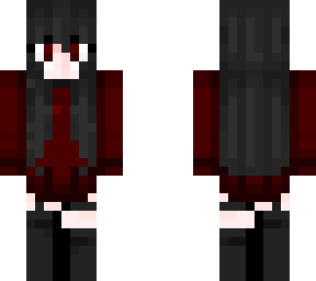 red vampire girl