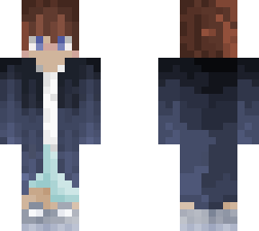 ren in a blue coat