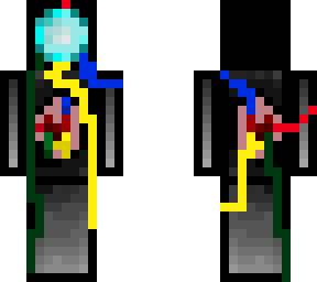 robot w/ wires and power core