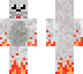 seal but with fire