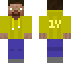steve (with golden hoodie 1y celebration)