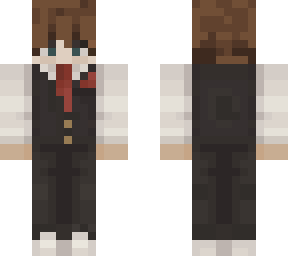 suit with puffy undershirt