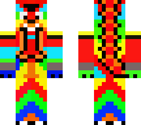 the colorful dragon bear