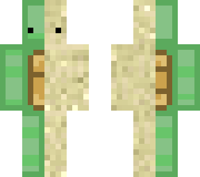 turtle / sand guy
