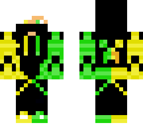 yellow and green night ninja