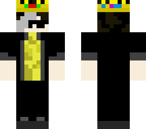 a person with a crown