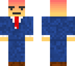 angry emoji with a suit