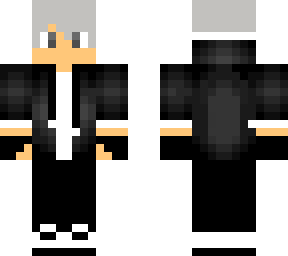black and white hoodie