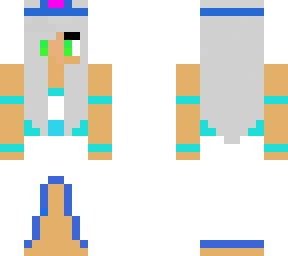 cleopatra with diamond and gray hair te one god