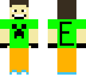 creeper boy with gloves