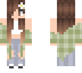 cute aesthetic farm girl green