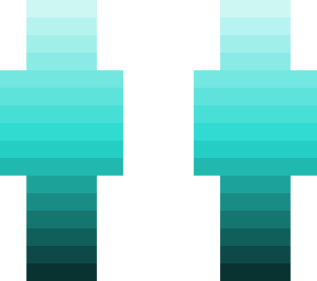 cyan ombre