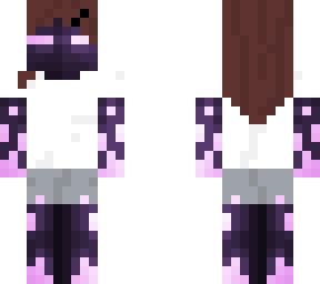 enderman girl with short hair