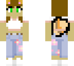garden girl with fox ears and a fox tail!