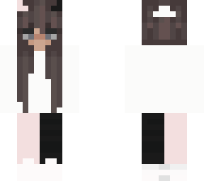 girl in (sort of) pjs??
