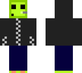 green slimer boy