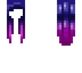 indigo to purple ombre hair base