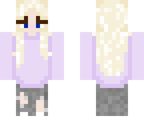 kawaii blonde haired girl