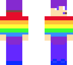 moonlight gamer wearing g a y pride hoodie
