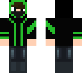 my roblox avatar (with hood up)
