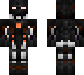 orange robot with special effects