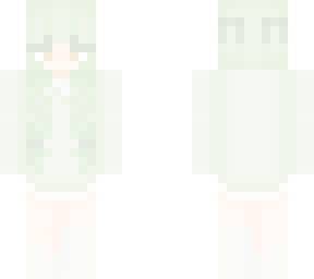 pastel green girl