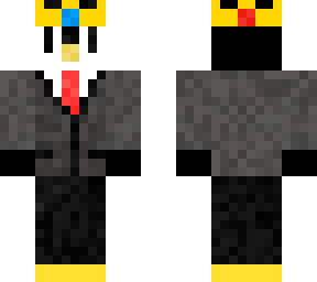 penguin prince (multi colored crystals)