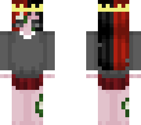 pig girl with crown