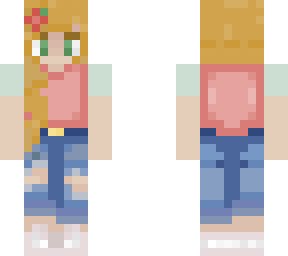 pink elf girl