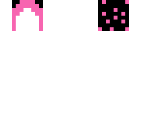 pink polka-dot hood