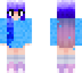purple hair legendary girl 2021
