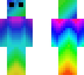 rainbow blob blob