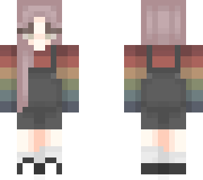 rainbow girl